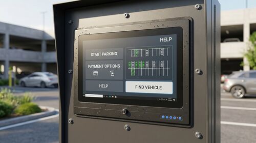 최신 회사 솔루션 정보 Building Smarter Parking Systems with an 18.5 Inch All In One PC