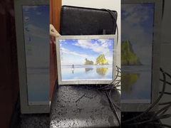 1000 나트 태양광 가독성 스테인리스 스틸 패널 PC 8GB RAM Wi-Fi/Ethernet 연결