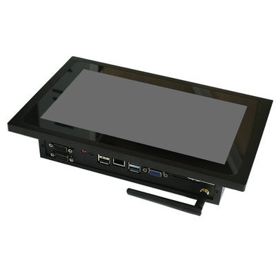 좋은 가격 산업용 임베디드 터치 패널 PC IP65 방수 4GB RAM 128GB SSD DC 12V CE/FCC/RoHS 온라인
