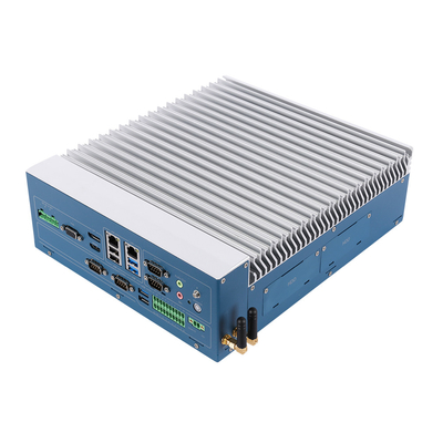 좋은 가격 작동 전압 4핀 7.62 피치 피닉스 터미널 블록 산업용 미니 PC 2* RJ45 이더넷 1000 Mbps 2500 Mbps 온라인