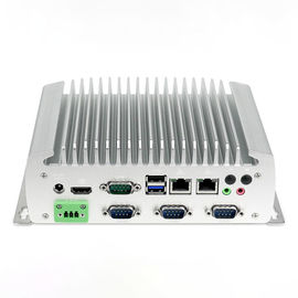 좋은 가격 6xCOM를 가진 Fanless 끼워넣어진 컴퓨터 J1900 산업 소형 PC 온라인