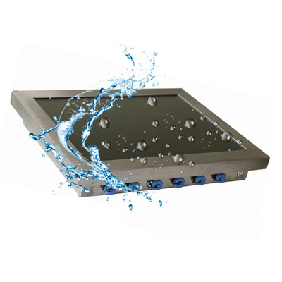 좋은 가격 산업적 패널 Pc 인텔 I3-3217U RAM 8G 256G SSD IP65는 저항력이 있는 24 인치를 방수 처리합니다 온라인