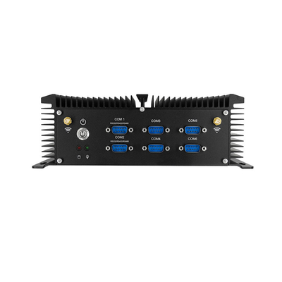 6 COM X86 산업적 박스 컴퓨터 인텔 셀러론 J1900 미니 pc 임베딩된 컴퓨터