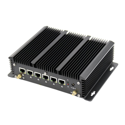 AI 시각적 위치 설정 장비 자동화를 위한 32GB 산업적 미니 pc 6 Lan 4 USB HDMI