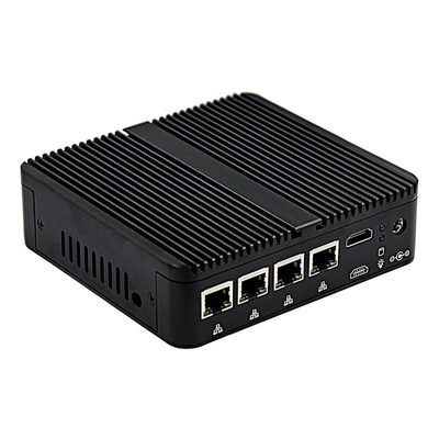 인텔 셀러론 J4125 팬없이 작은 PC 4 I210 / I211 기가비트 이서넷 포트 작은 방화벽 PC