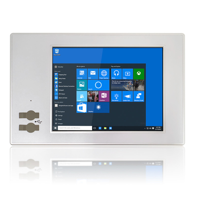 좋은 가격 울퉁불퉁한 산업적 터치 패널 컴퓨터 핵심 I5-4200U 8GB 128GB SSD USB 9V - 36V 온라인