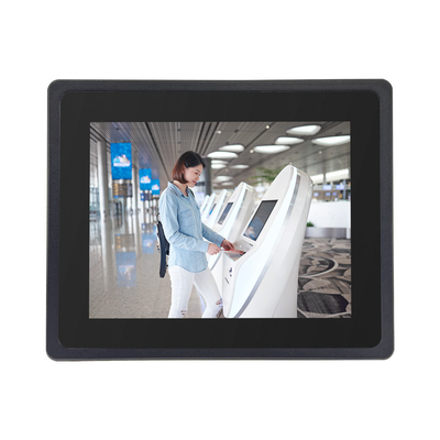 앞 IP65 방수 임베디드 터치 패널 PC Window10 Pro 128GB SSD