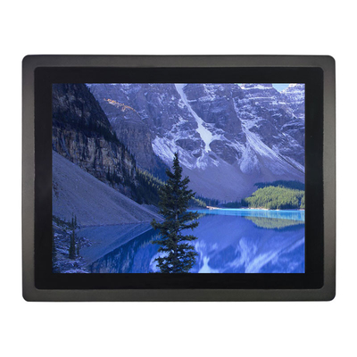 산업용 LCD 임베디드 터치 스크린 패널 PC 350 Nits 밝기 알루미늄 합금