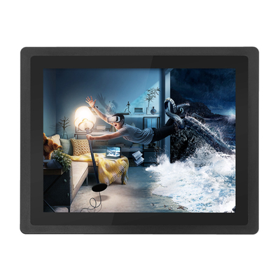 좋은 가격 검은색 10점 용량 터치 모니터 VGA/DVI/HDMI 연결성 CE/FCC/RoHS 인증 온라인