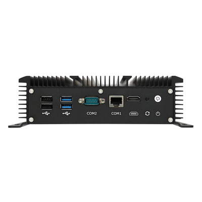 좋은 가격 DDR4 램 SSD HDD 팬리스 미니 PC 6*기가비트 LAN 산업 미니 PC 온라인