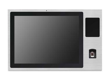 좋은 가격 지문, RFID 독자 및 사진기를 가진 정면 IP65 산업 터치 패널 PC 온라인