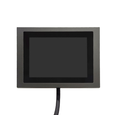 좋은 가격 IP65 8 인치 방수 벽에 장착 된 산업 모니터 실제 평면 용량 터치 스크린 USB HDMI 인터페이스 온라인
