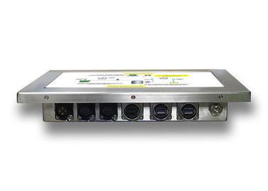 튼튼한 스테인리스 패널 PC 18.5 인치 크기와 9 - 36V 넓은 전압