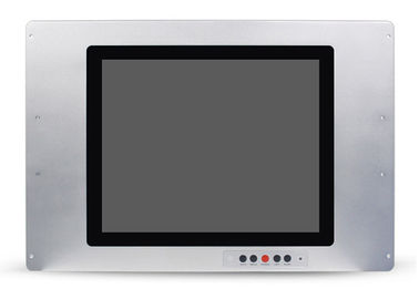 좋은 가격 M12 항구를 가진 산업 17 인치 열린 구조 LCD 감시자 정면 OSD 단추 온라인