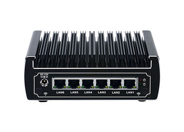 좋은 가격 7 랜 4 USB 1 HDMI에 소음이 없는 고신뢰 Fanless 산업 컴퓨터 온라인