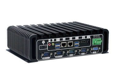 I3-6100u CPU 산업 소형 PC 6 COM 공장 자동화를 위한 2 기가비트 랜