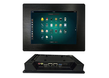 좋은 가격 8 인치에 의하여 묻히는 터치 패널 PC 알루미늄 합금 물자 리눅스 OS 및 5 COM RS232 온라인