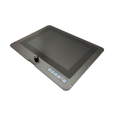 10인치 용량 Pcap 터치 LCD 화면 모니터 오픈 프레임 IP65 앞 방수 1x HDMI 신호 포트