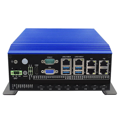 좋은 가격 시각 검사 인텔 코어 i7-8700 CPU와 2* 인텔 I225 네트워크의 산업용 미니 PC 온라인