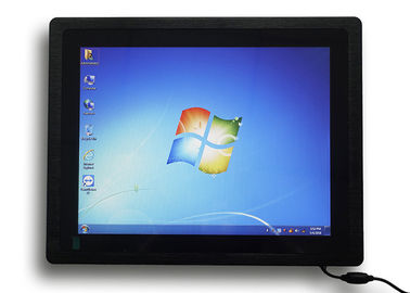 좋은 가격 알루미늄 합금 전기 용량 끼워넣어진 터치 패널 PC 2 랜 2 RS232 24V DC를 가진 15 인치 온라인