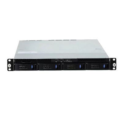 좋은 가격 랙마운트 1U 서버 VGA 6 USB 4 SATA 3.0 2 RJ45 LAN 인텔 엑손 E2100 1U 서버 지원 RAID 온라인