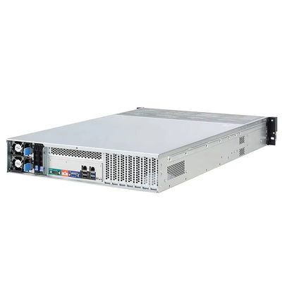 2U 랙마운트 NAS 서버 16 DDR4 슬롯 12 3.5 SATA 스토리지 베이 및 최대 용량 16TB