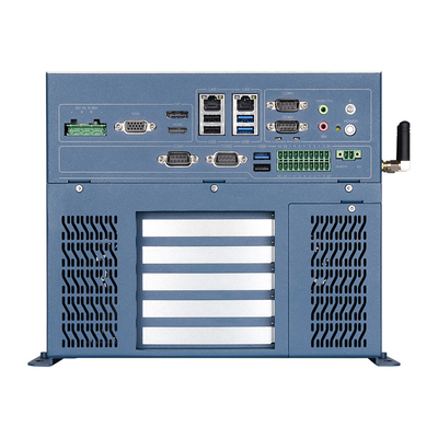 산업용 등급 미니 PC 알루미늄 섀시 Alder Lake-S 시리즈 I3 I5 I7 I9 12번째 4*COM Rs232 Rs485 PCIE X16 X4 32BIT PCI 미니 컴퓨터