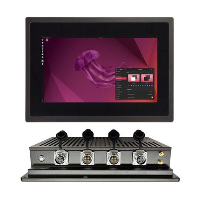 방수 견고한 IP65 패널 PC I5-4210U 셀레론 J4125 11.6 인치 용량 저항 터치 패널 PC