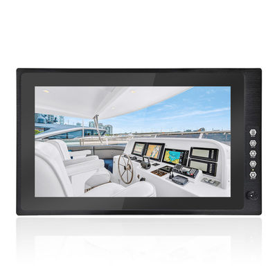 15.6 인치 IP65 방수 모니터 산업용 프로젝티브 터치 스크린 광 결합 LCD 1000 닛 디스플레이 반등