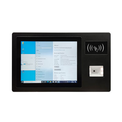 좋은 가격 10.4인치 용량 터치 디스플레이 셀레론 J4125 프로세서 4GB 128GB RFID 카드 리더와 QR 코드 산업용 PC 온라인