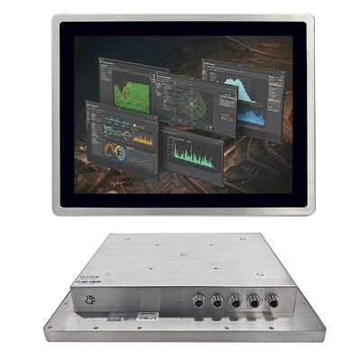 견고한 태블릿 PC 올인원 IP69K 방수 광학 접착 터치 스크린 15인치 인텔 셀러론 J4125 8GB DDR4 128GB SSD