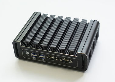 좋은 가격 Fanless 산업 소형 PC 상자 PC I5-6200U 가공업자 4GB DDR4 64GB SSD 2 랜 항구 온라인