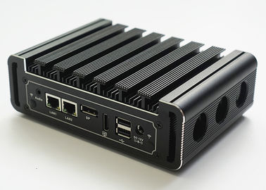 알루미늄 물자 산업 소형 PC 인텔 i3 6100U는 항구 핵심 2.3GHz 2 랜 이중으로 합니다
