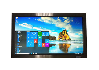 24 인치 스테인리스 패널 PC 가득 차있는 IP65 1000 Nits 햇빛 읽기 쉬운 막 스위치