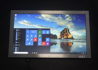 Windows 10 체계 산업 터치 패널 PC, 스테인리스 AIO 전기 용량 터치 패널