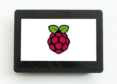 LCD DC 12V 1024x600 전기 용량 터치스크린 감시자 7 인치 300 Nits 광도