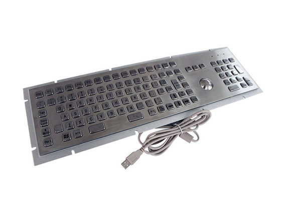 좋은 가격 트랙 볼과 플레이스테이션2 107 키 IP65 스테인레스 강 치수 keypad 온라인
