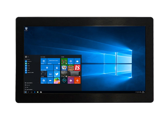 좋은 가격 RS232 1000cd/M2 방수 패널 PC 21.5인치 팬리스 패널 PC 온라인
