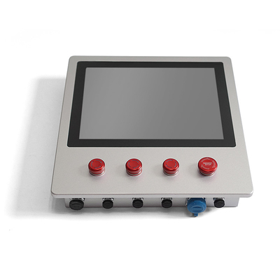 좋은 가격 CNC 버튼과 12.1 인치 산업적 LCD 모니터 IP65 방수 온라인